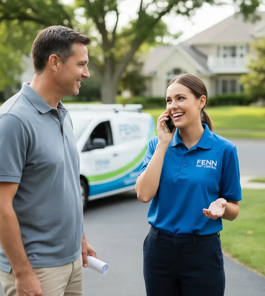 Fenn Pest Control customer support in North Judson
